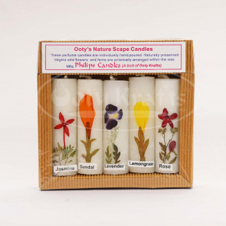 Giftbox Round Candles (5 in a pack)